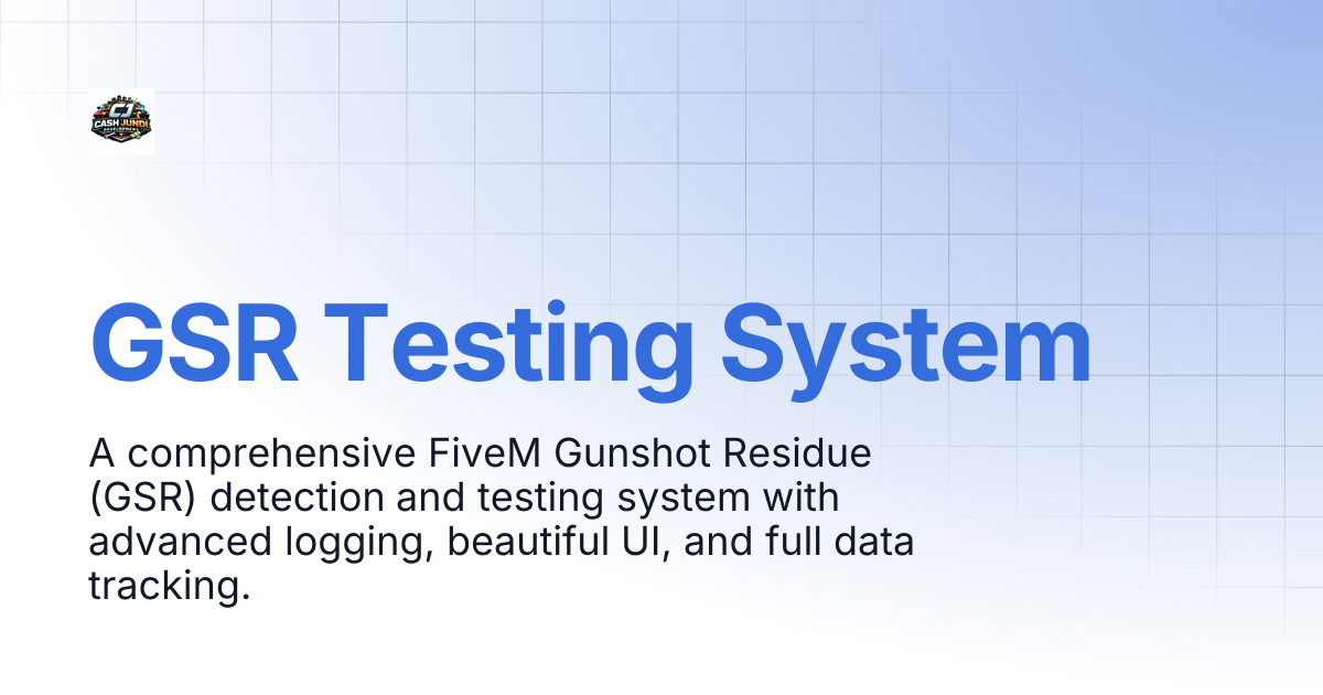 GSR Testing System | Cash Jundi Development Docs